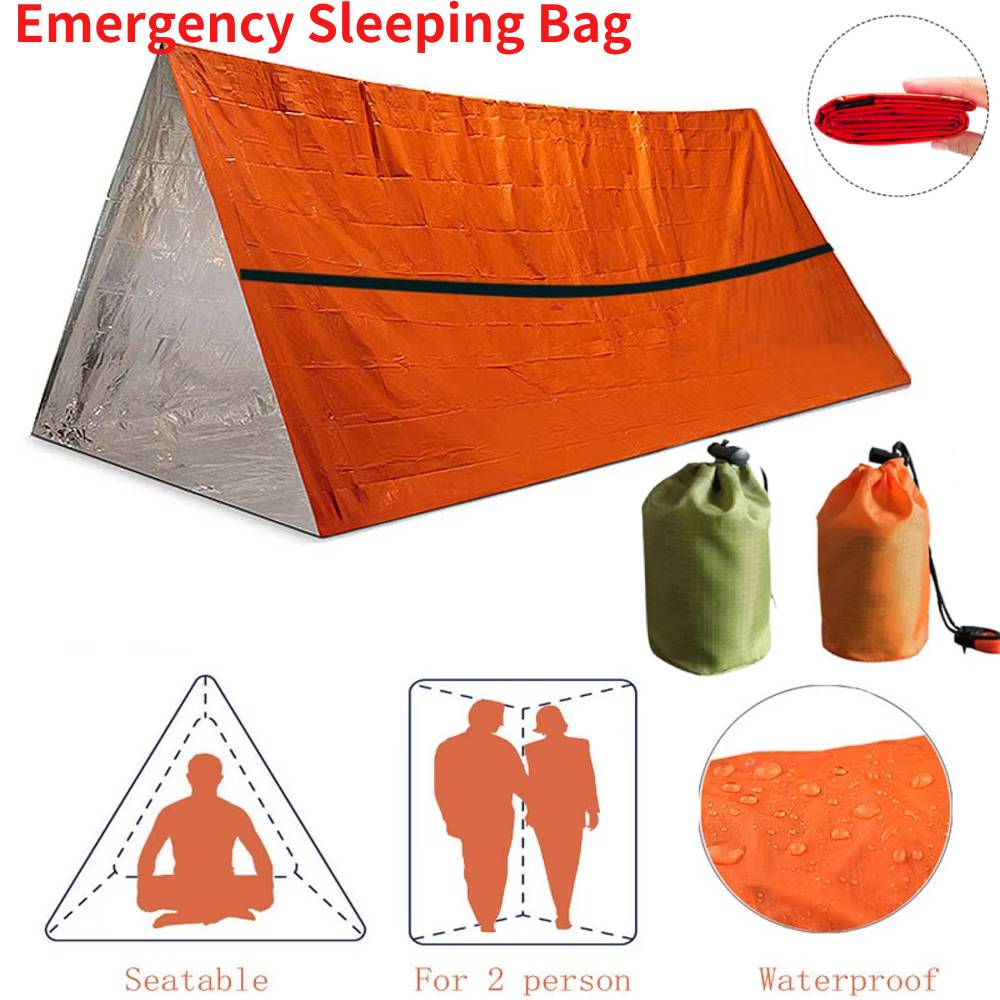 Edc Deep Carry - Portable Waterproof Emergency Survival Sleeping Bag