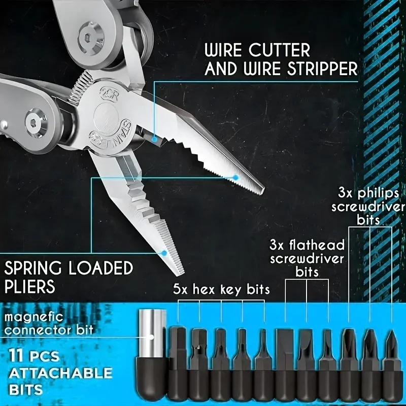 24in1 Multitool All In One Mul - огляд і ціна Edc Everyday Carry Knives