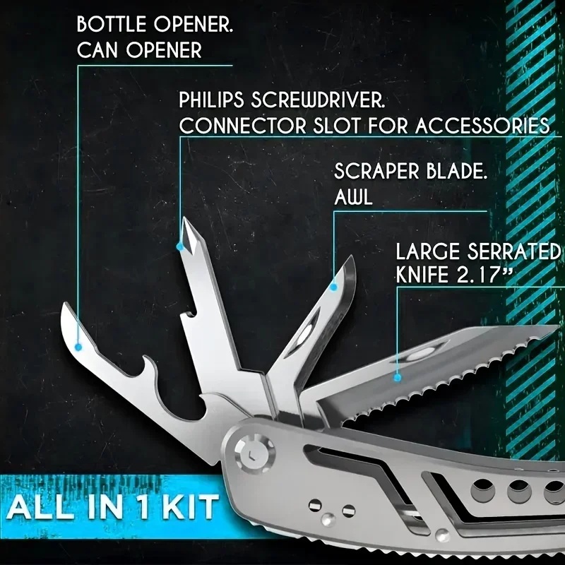 24in1 Multitool All In One Mul - огляд і ціна Edc Everyday Carry Knives