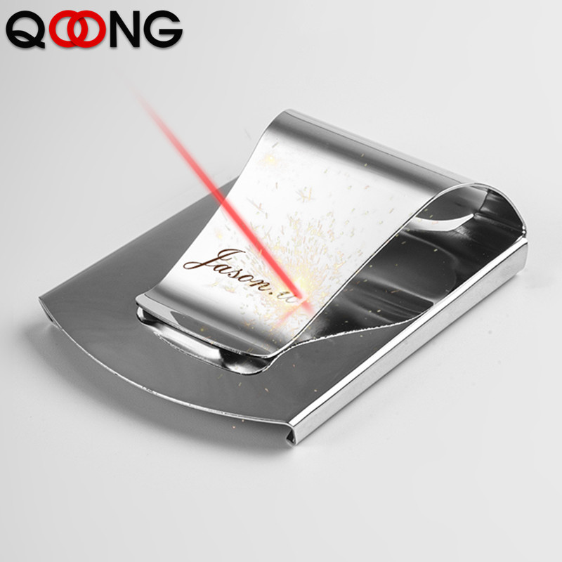 QOONG Custom Lettering Stainle - огляд і ціна Money Clip Magnetic