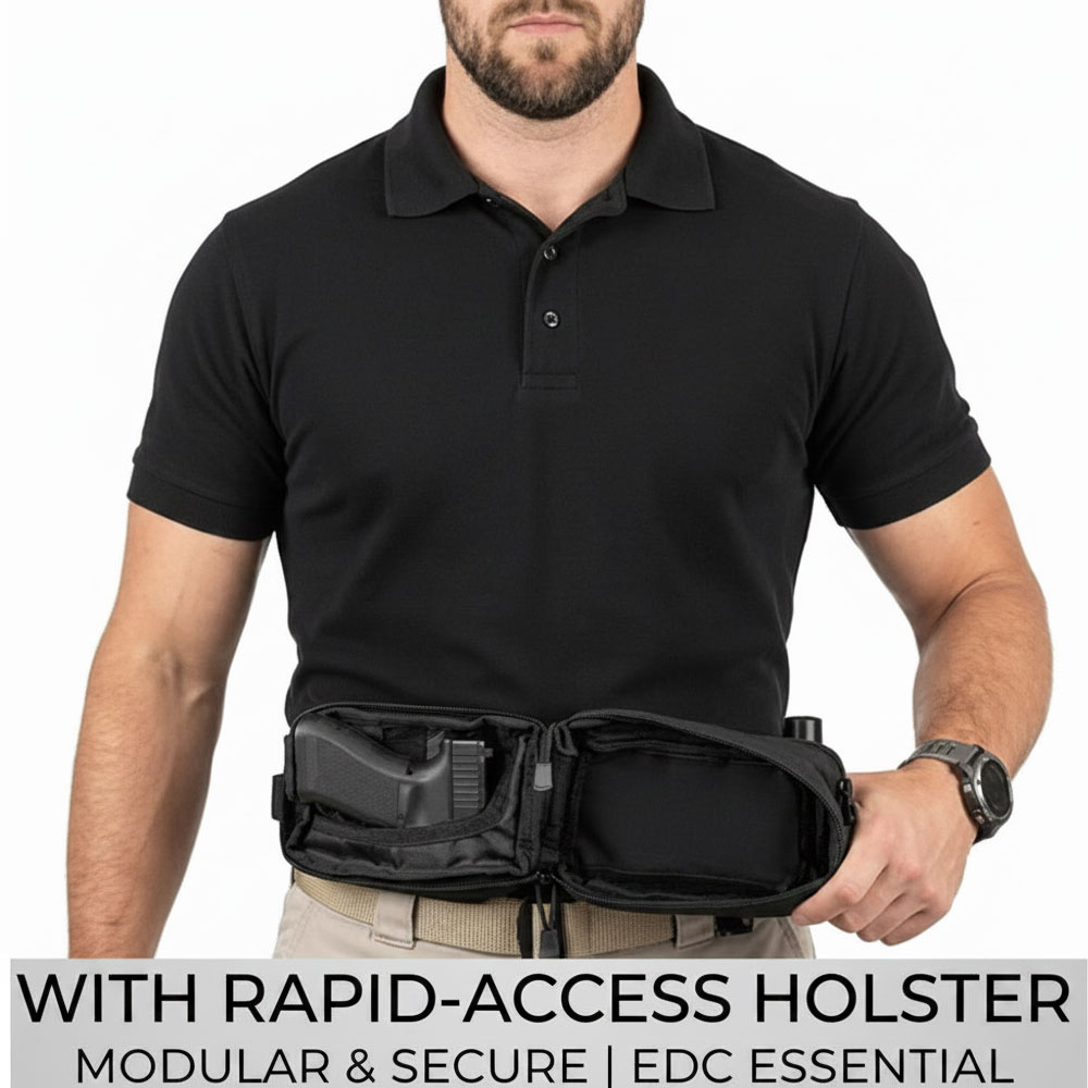 Tactical Pistol Bag Gun Bag Co - огляд і ціна Edc Carry Fanny Pack