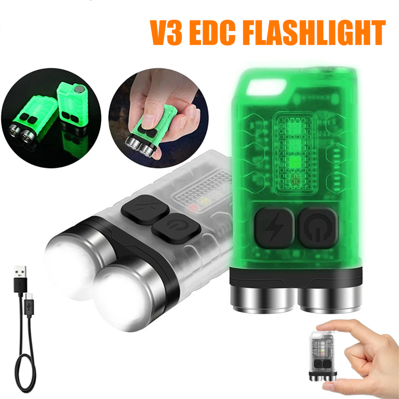 V3 EDC Flashlight Mini Keychai - огляд і ціна Keychain Flashlight