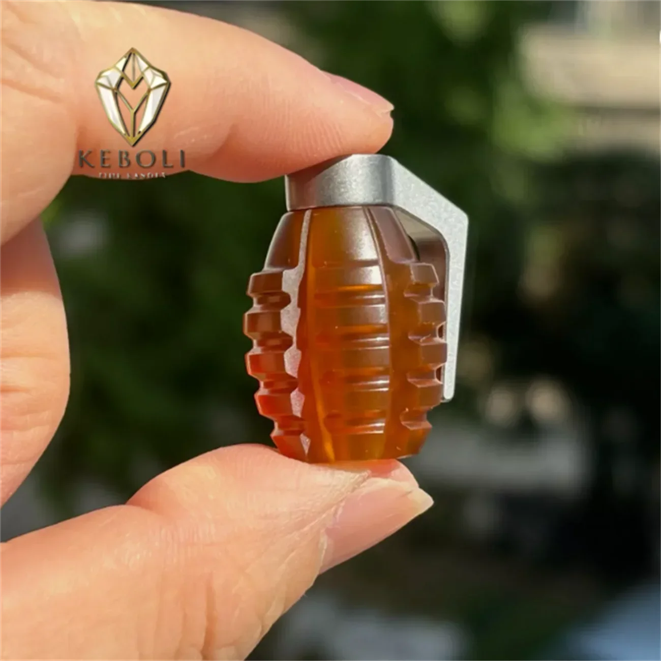 KEBOLI Hand Grenade Shape Keyc - огляд і ціна Keychain Flashlight
