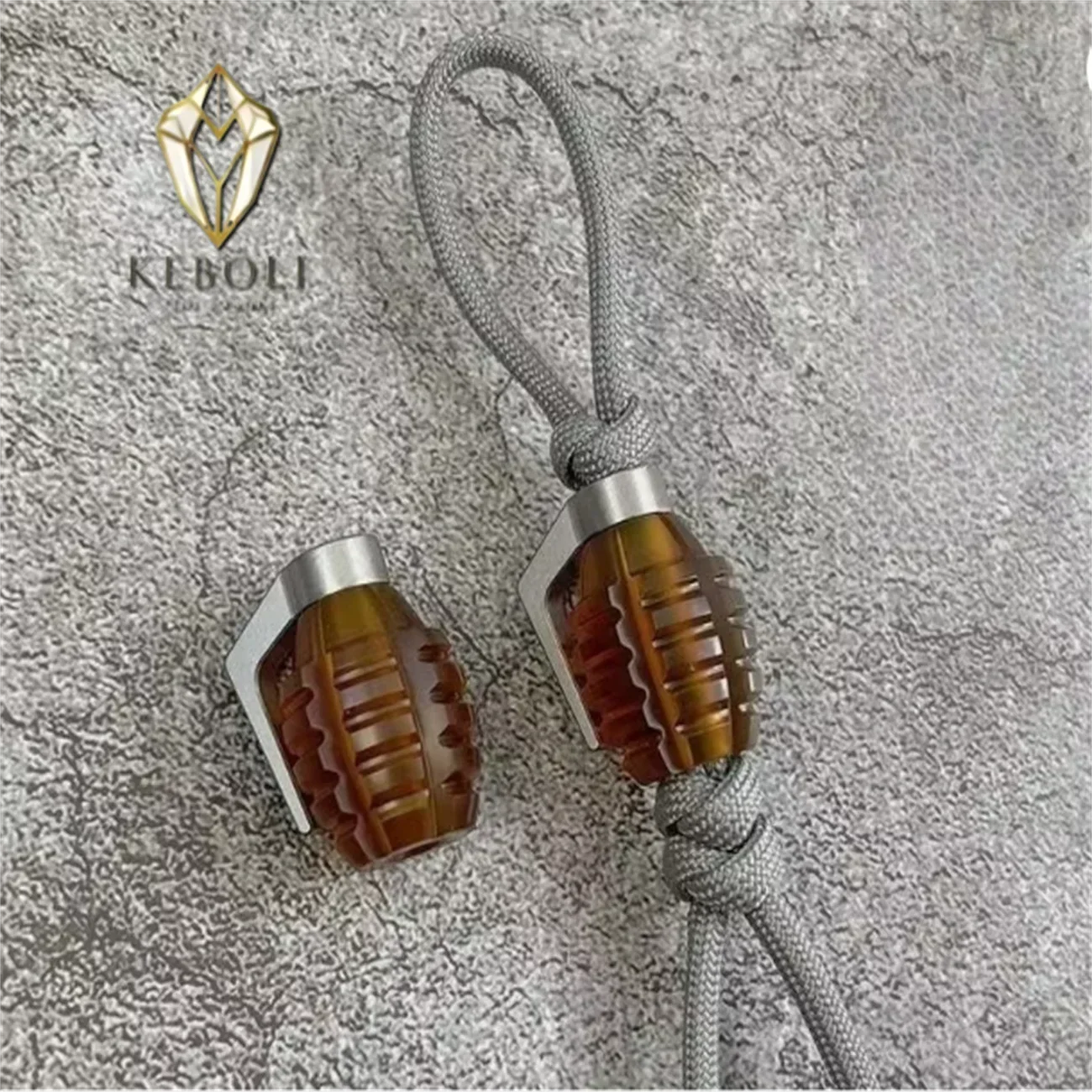 KEBOLI Hand Grenade Shape Keyc - огляд і ціна Keychain Flashlight
