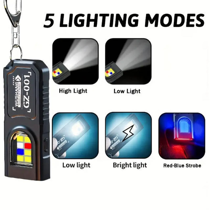Multifunctional Keychain Flash - огляд і ціна Keychain Flashlight