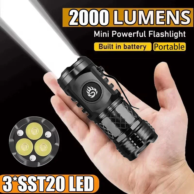 High Strong Power Tactical Fla - огляд і ціна Keychain Flashlight
